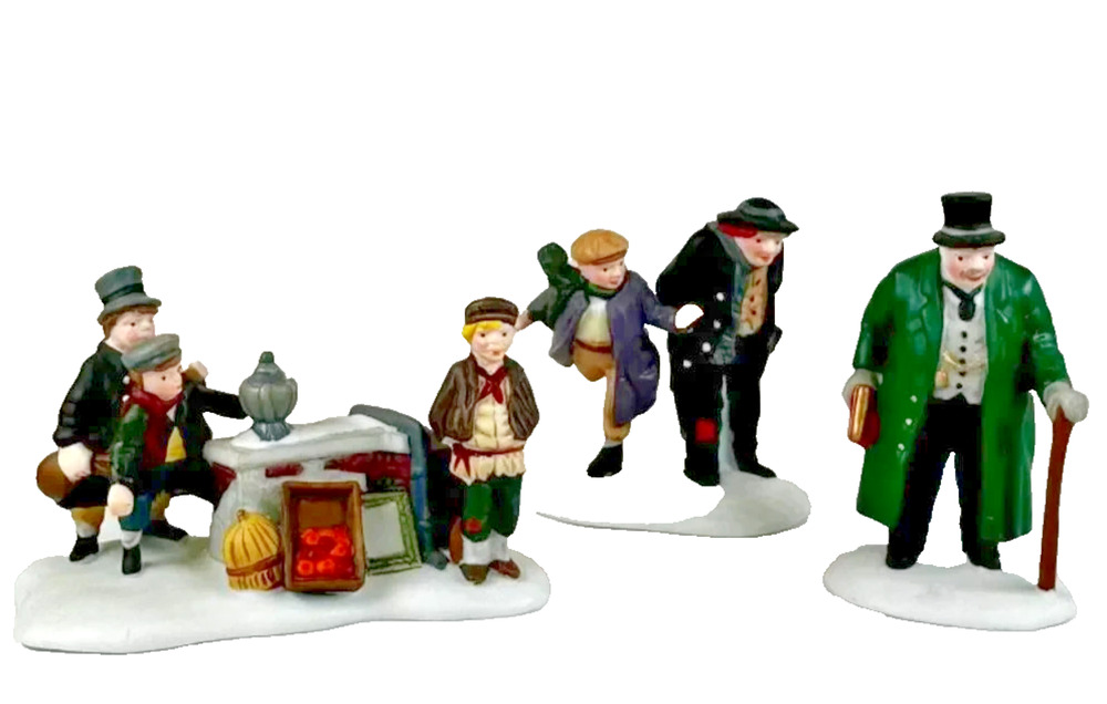 Department 56 Dept Heritage Village Collection Oliver Twist Set 3 5554-9